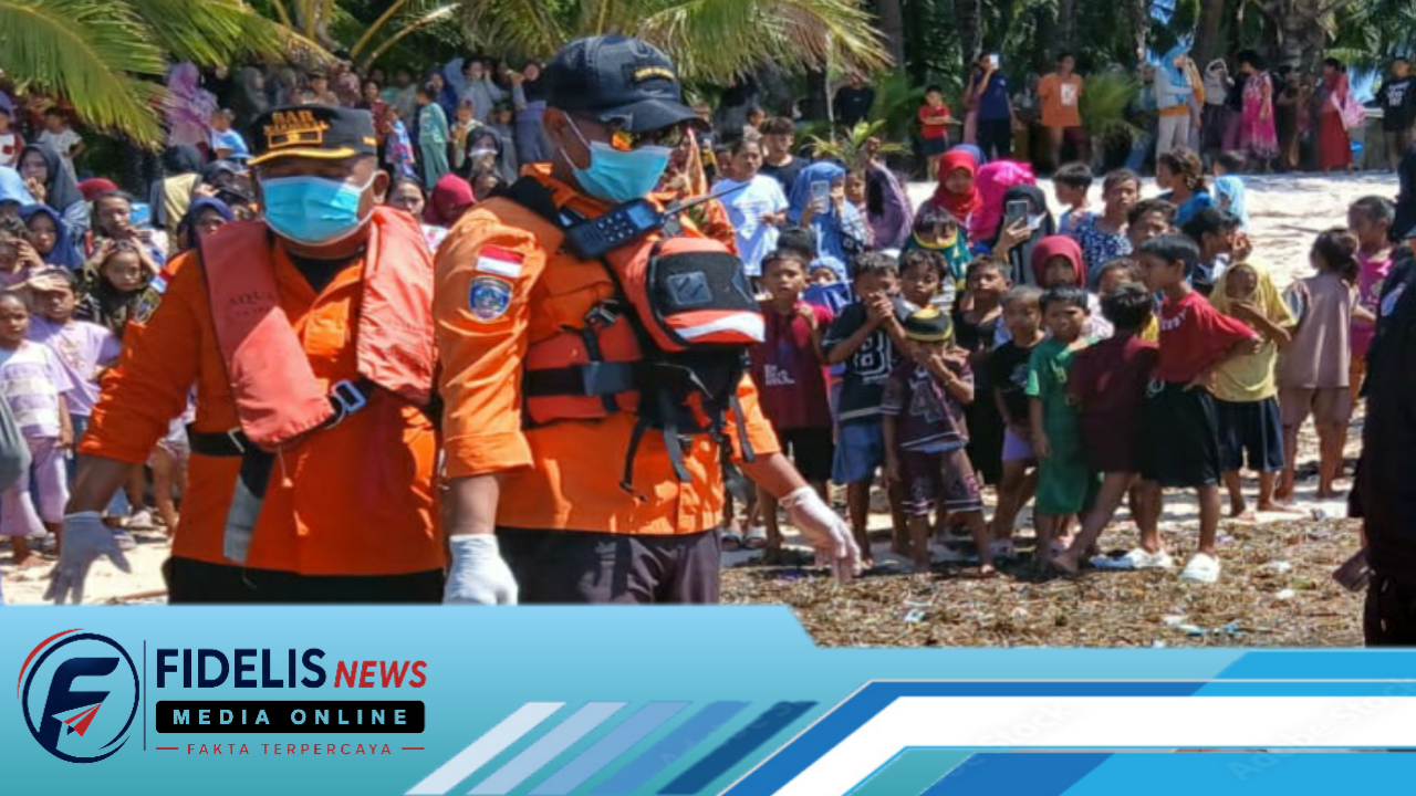 Tim SAR Gabungan Kembali Temukan Korban Laki - Laki di Pulau Mattallang