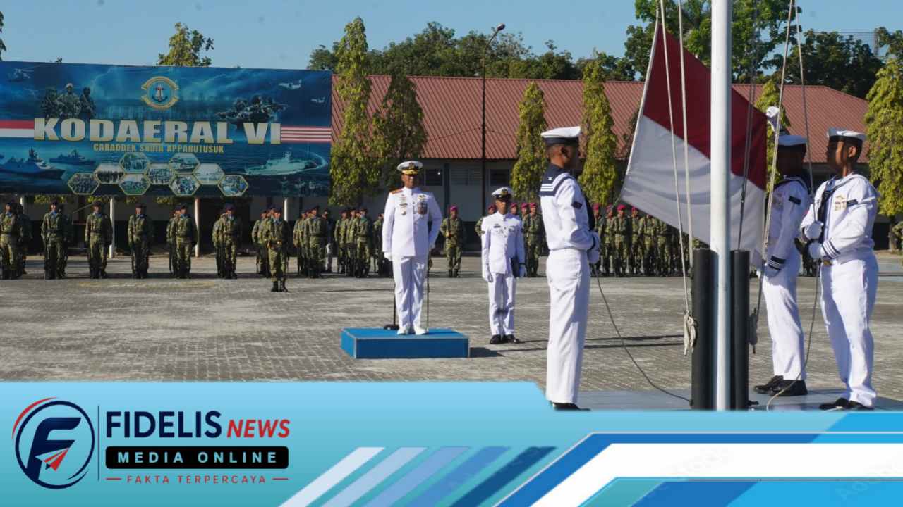 Kodaeral VI Gelar Upacara HUT Kemerdekaan RI ke-81 tahun