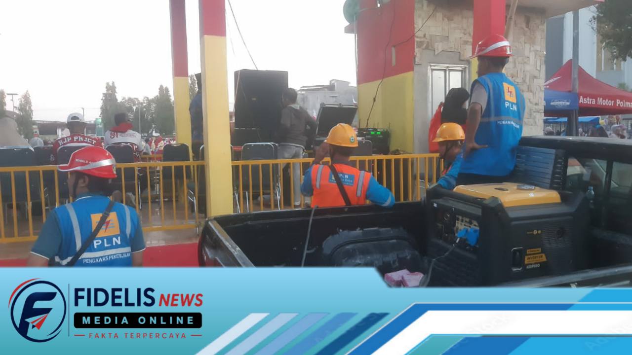 Petugas PLN Disiagakan Antisipasi Gangguan Listrik Pada Upacara HUT Ke 81 RI