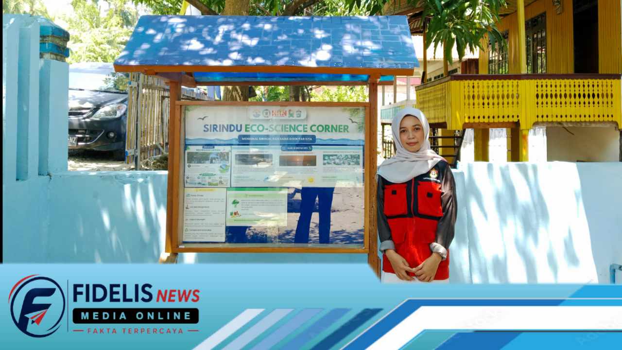Mahasiswa KKN-T 116 Unhas Hadirkan Sirindu Eco-Science Comer Sebagai Media Edukasi Lingkungan Berbasis Sains