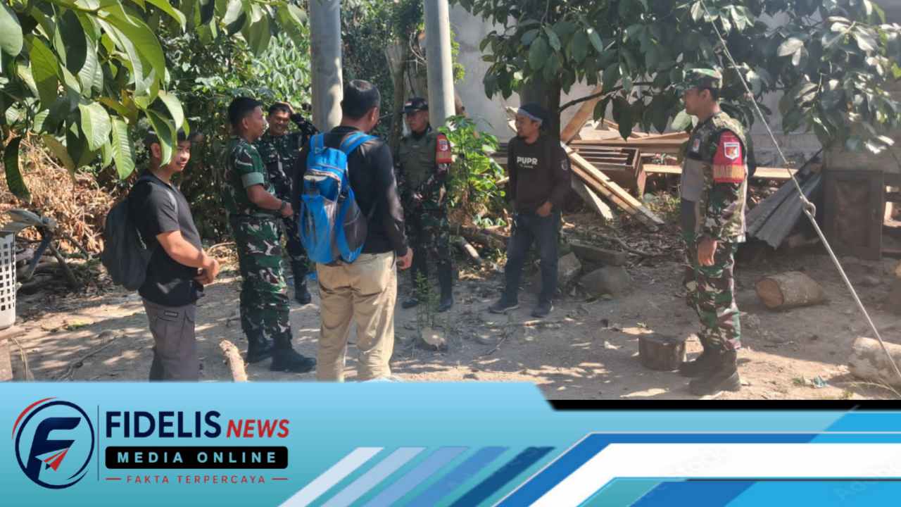 Anak Sekolah Seberangi Sungai, TNI Dorong Pembangunan Jembatan di Polman