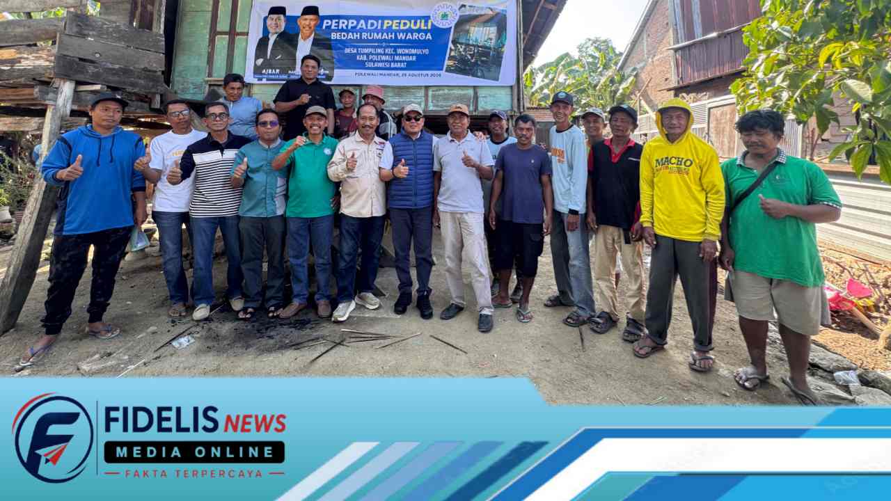 PERPADI Peduli Hadirkan Bedah Rumah Warga Tumpiling