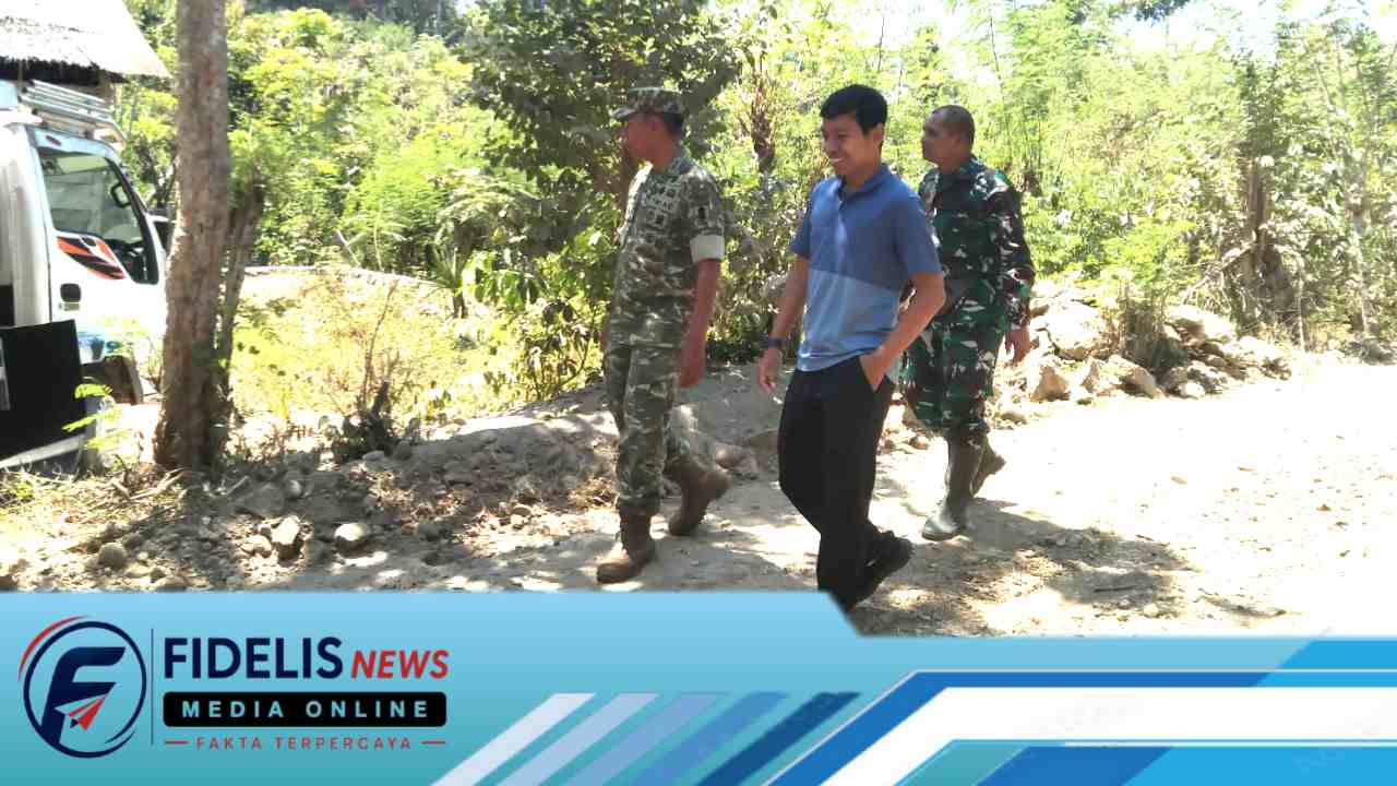 Rampungkan Jembatan Perintis Garuda, TNI Buka Akses Jalan Untuk Warga