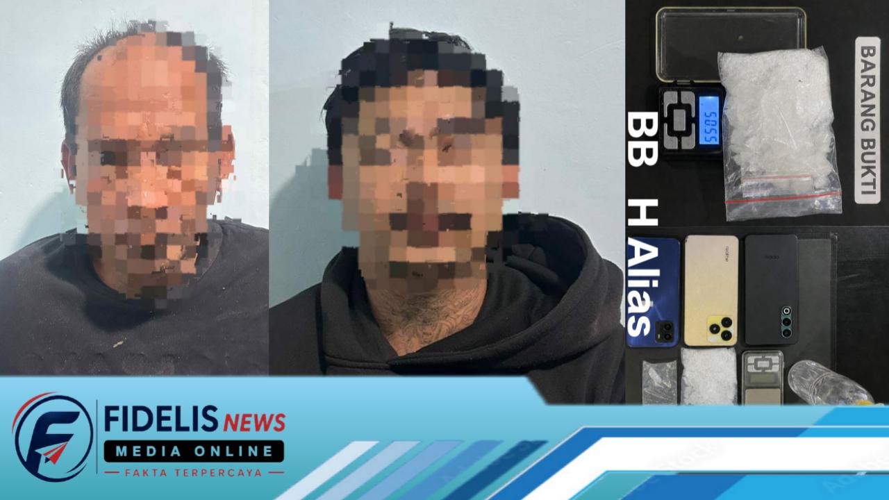 Bongkar Rantai Peredaran Sabu, Dua Terduga Pelaku Diamankan Satresnarkoba Polman