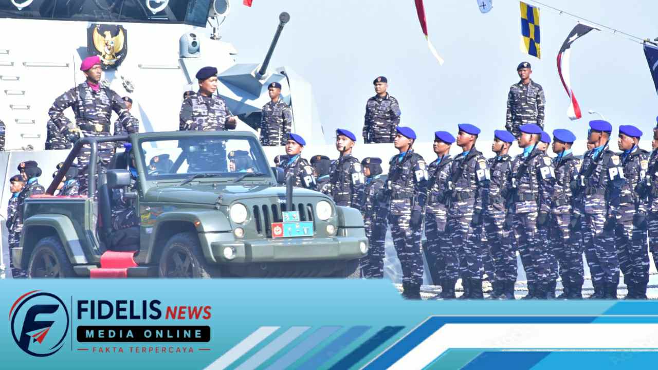 TNI AL Kodaeral VI Gelar Apel Siaga Dalam Peringati Hari Jadi Ke - 81 Tahun 2026
