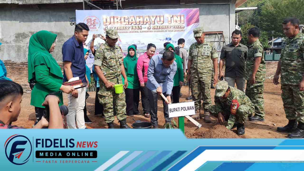 Bupati Polman Mengapresiasi TNI Bangun Puluhan Jembatan Hingga Rehab Rumah Warga
