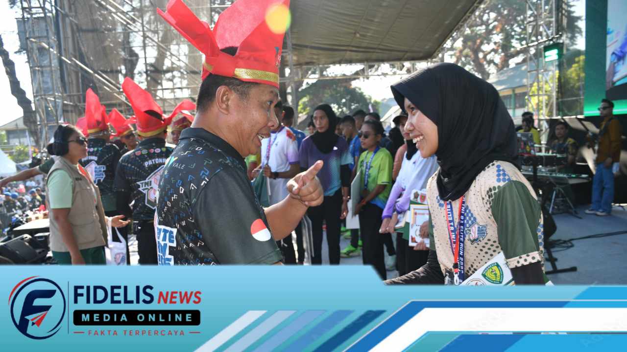 Dalam HUT TNI 81 Patonro Elite Run 2026, Anak Pulau Asal Selayar Sabet Juara 5